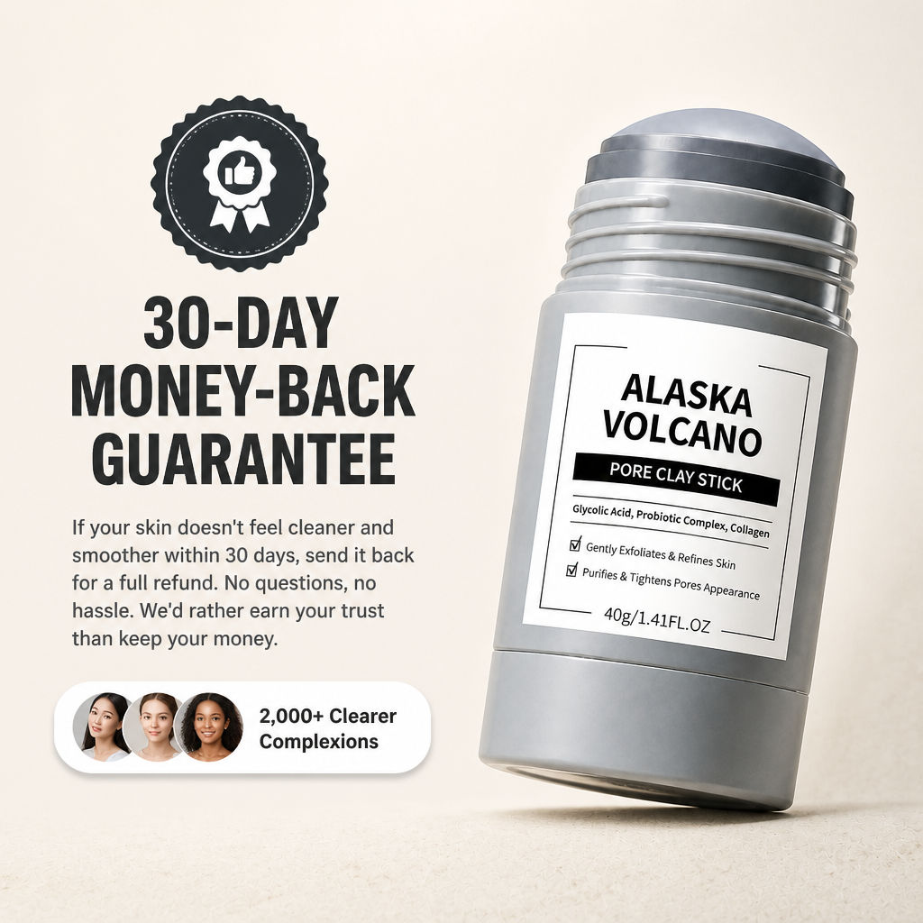 Alaska Volcano Pore Clay Stick