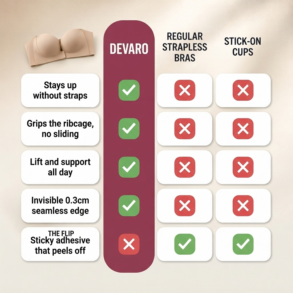 Devaro Multi-Style Push-Up Bra