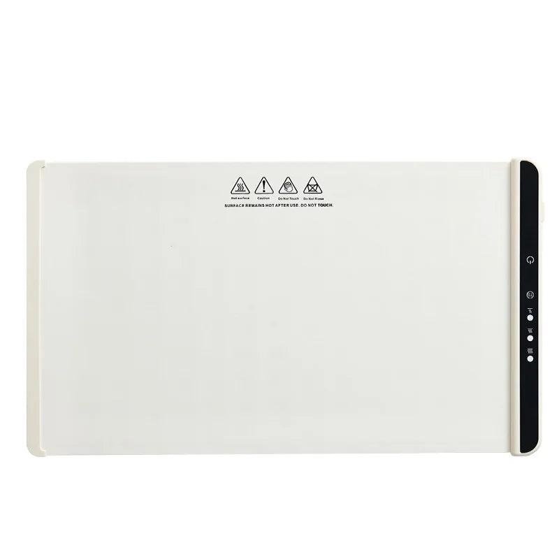 Foldable Electric Food Warming Tray, Portable Smart Heating Mat with 3 Temperature Modes, Fast Constant Temperature Food Warmer